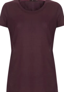 Best 2117 merinovilla T-paita Almo W 709 Dk-Plum