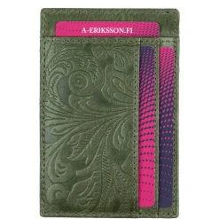 A. Eriksson korttikotelo Adele OLIVE