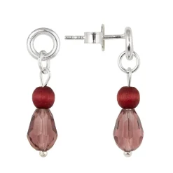 Hot Aarikka korvakorut Lasipisara