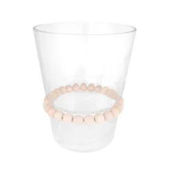 maljakko Nuppu leveä lasia beige*Aarikka Clearance