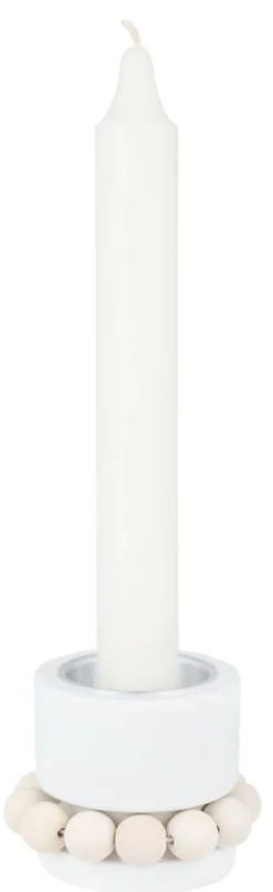 Prinsessa kynttilänjalka valkoinen*Aarikka Online