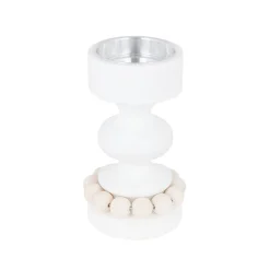 Aarikka Prinssi kynttilänjalka valkoinen