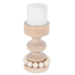 Prinssi kynttilänjalka beige*Aarikka Best