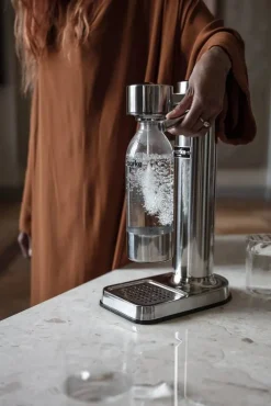 hiilihapotuslaite Carbonator III, polished steel*Aarke Sale