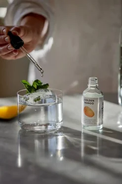 makutipat Flavour Drops, golden mango 50 ml 6 kpl/pkt*Aarke Clearance