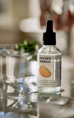 makutipat Flavour Drops, golden mango 50 ml 6 kpl/pkt*Aarke Clearance