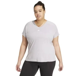 New Adidas treenipaita Essentials V-neck tee W IX0357 V.lila