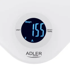 keittiövaaka valkoinen*Adler Hot