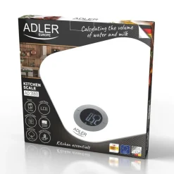 keittiövaaka valkoinen*Adler Hot