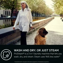 kuivaava pesukone 6/9 kg LWR732A96K*Aeg