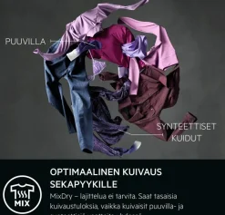 kuivausrumpu TR934N85C 8 kg*Aeg Outlet