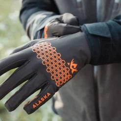 Discount Alaska hanskat Chaser Stretch BROWN