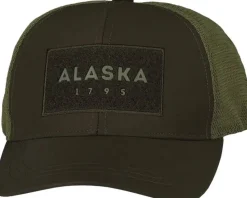 lippis Trucker Cap Brown-Olive*Alaska