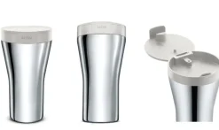 Best Alessi matkamuki Caffa 40 cl valkoinen kansi