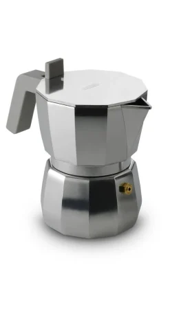 MOKA Espresso pannu 3:lle kupille alumiini*Alessi Best