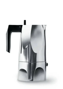 Discount Alessi Ossidiana espressopannu 3 kuppia alumini