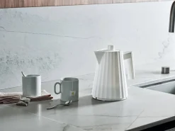 Online Alessi Plisse vedenkeitin 1 L valkoinen