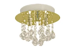 Aneta Lighting kattoplafondi Madelene ø 26 cm messinki* Online