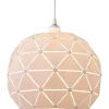 Aneta Lighting kattovalaisin Lattice 30 cm valkoinen*