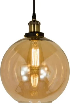 Best Aneta Lighting kattovalaisin Beatrice antiikki/meripihka