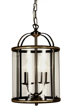 Clearance Aneta Lighting kattovalaisin Budgie ø 23 cm antiikki