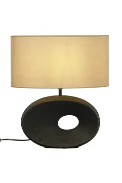 Aneta Lighting pöytävalaisin Ellipse musta/beige* Outlet