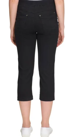 Anna Montana caprit Jump in Jeans Rom Schwarz 1 / musta