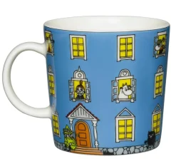 Arabia Muumi muki Muumitalo 0,3 L sininen*Moomin Outlet