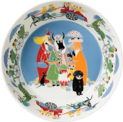 Clearance Moomin Arabia Muumi Tarjoilukulho Ystävyys 23 cm