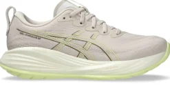 Clearance Asics juoksukengät Gel-Cumulus 27 W 250 MINERAL BEIGE/HUDDLE YELLOW