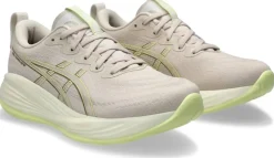 Clearance Asics juoksukengät Gel-Cumulus 27 W 250 MINERAL BEIGE/HUDDLE YELLOW