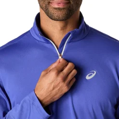 New Asics paita Core LS 1/2 Zip Winter Top 400 DARK COBALT
