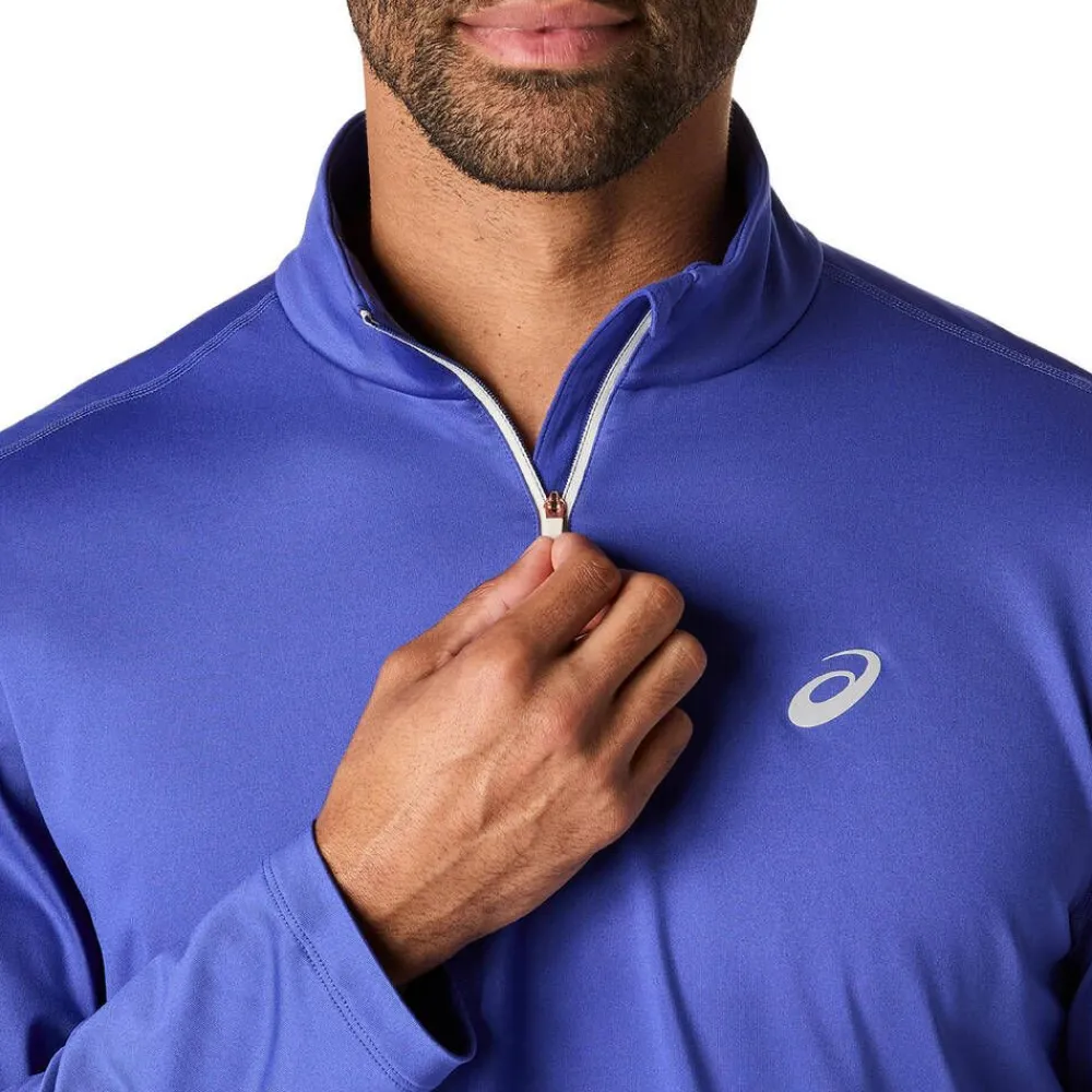 New Asics paita Core LS 1/2 Zip Winter Top 400 DARK COBALT