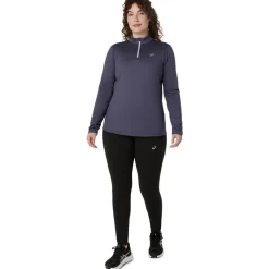 Hot Asics paita Core LS 1/2 Zip Winter Top W 500 INDIGO FOG