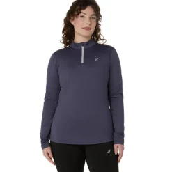 Hot Asics paita Core LS 1/2 Zip Winter Top W 500 INDIGO FOG