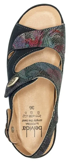 New Belvida työsandaalit 31.000 Navy / Magenta