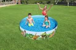 Discount Bestway Dinosaurus rulla-allas Ø 183 cm