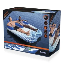 Hot Bestway kelluntalautta Hydro-Force Indigo W Double Lounge 183x176 cm