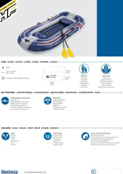 kumivenesetti Hydro-Force Treck X3*Bestway