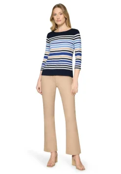 Hot Betty Barclay paita 2736 1755 Dark Blue / Cream 8813