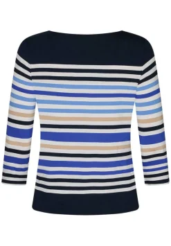 Hot Betty Barclay paita 2736 1755 Dark Blue / Cream 8813