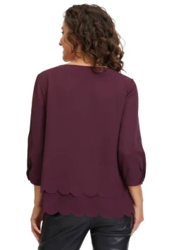 Online Betty Barclay pusero 8610 2723 aubergine 4685