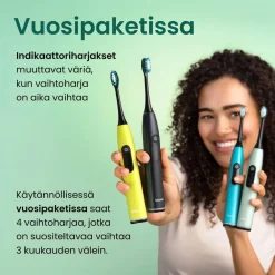 vaihtoharja SC Premium White Sonic-sähköhammasharjaan*Beurer New