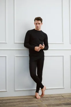 Sale Black Horse merinovillainen aluspaita I107 1210 black