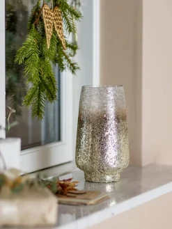 Bloomingville kynttilälyhty Lucina hopea