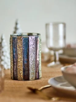 New Bloomingville kynttilälyhty Cicilia kulta