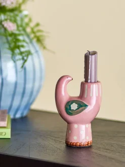 kynttilänjalka Trudy roosa*Bloomingville Clearance