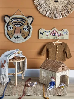 Discount Bloomingville Mini naulakko Miou ruskea