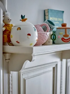 New Bloomingville Mini purkki Agnes kannella valkoinen