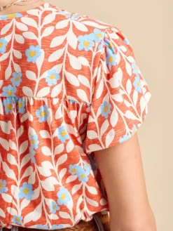 Hot Brakeburn paita Spring vine Punainen